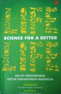 Image of Science for A Better Life