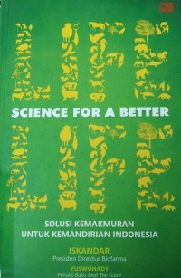 Science for A Better Life