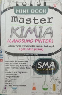 Image of Mini Book = Master Kimia