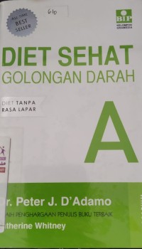 Diet Sehat Golongan Darah A