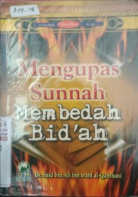 Image of Mengupas Sunnah Membedah Bid'ah