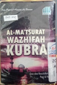 Al-Ma'tsurat Wazhifah Kubra