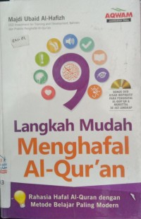 9 Langkah Mudah Menghafal Al-Qur'an