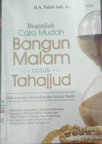 Beginilah Cara Mudah Bangun Malam untuk Tahajjud